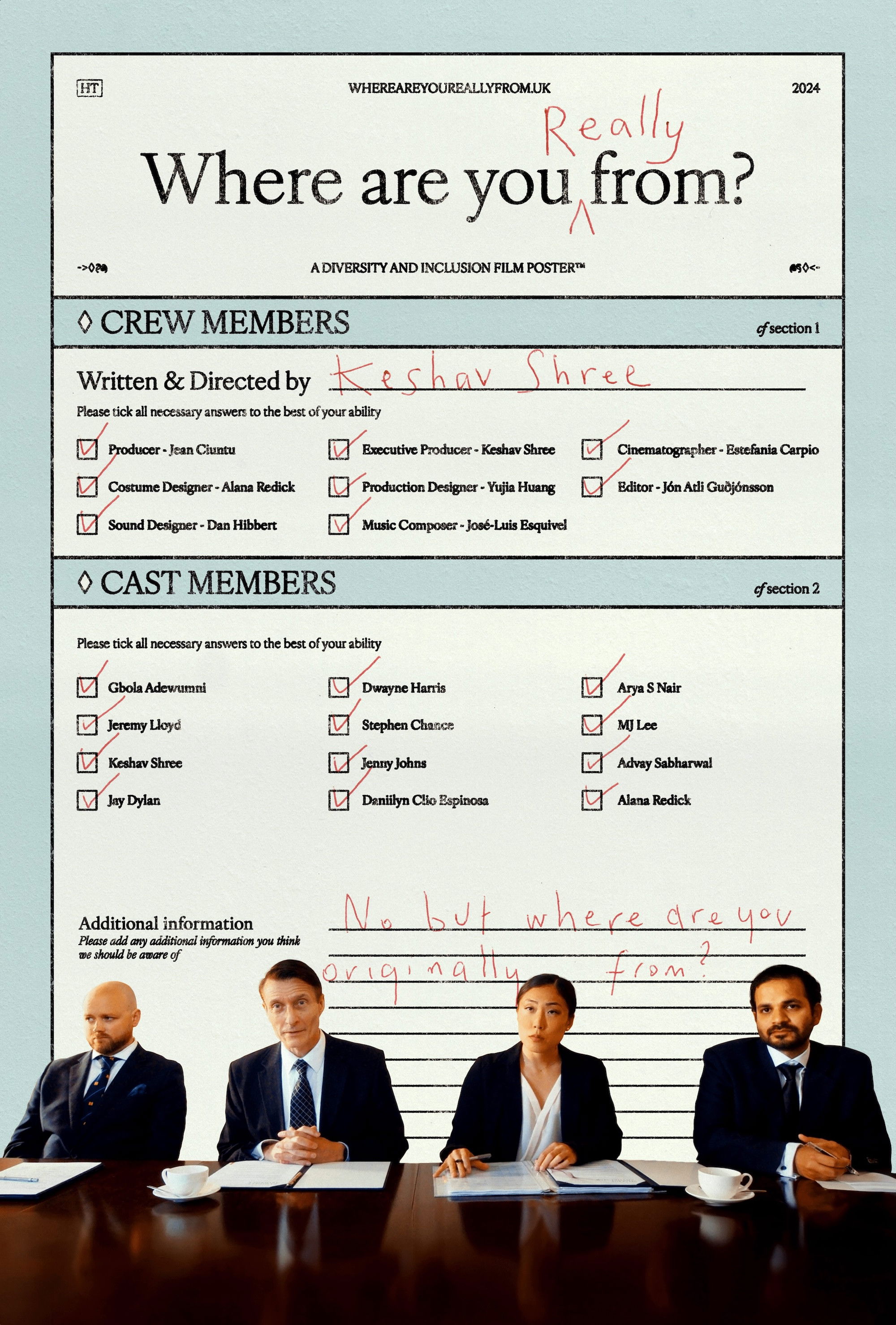 Where Are You Really From? poster