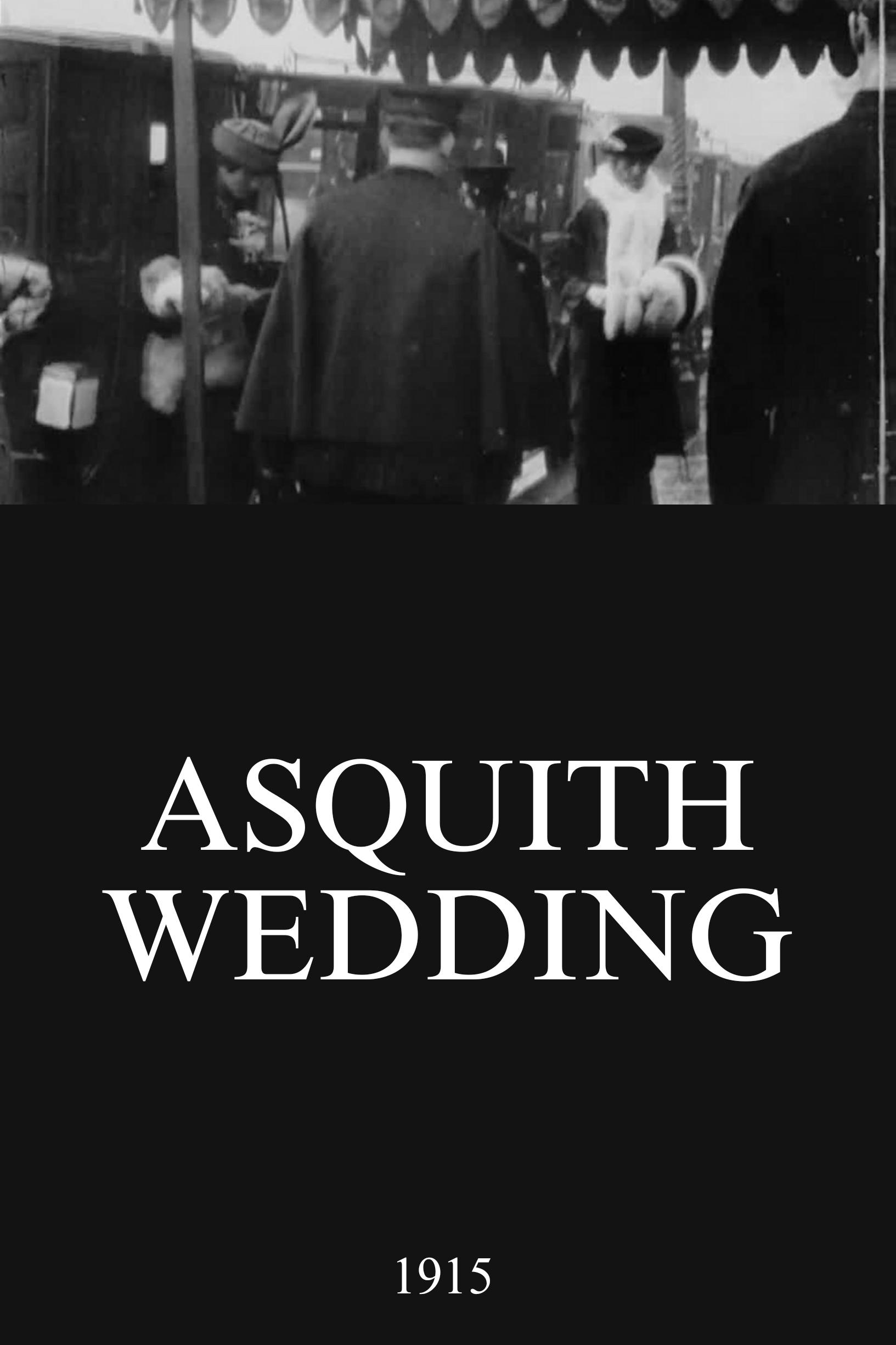 Asquith Wedding poster