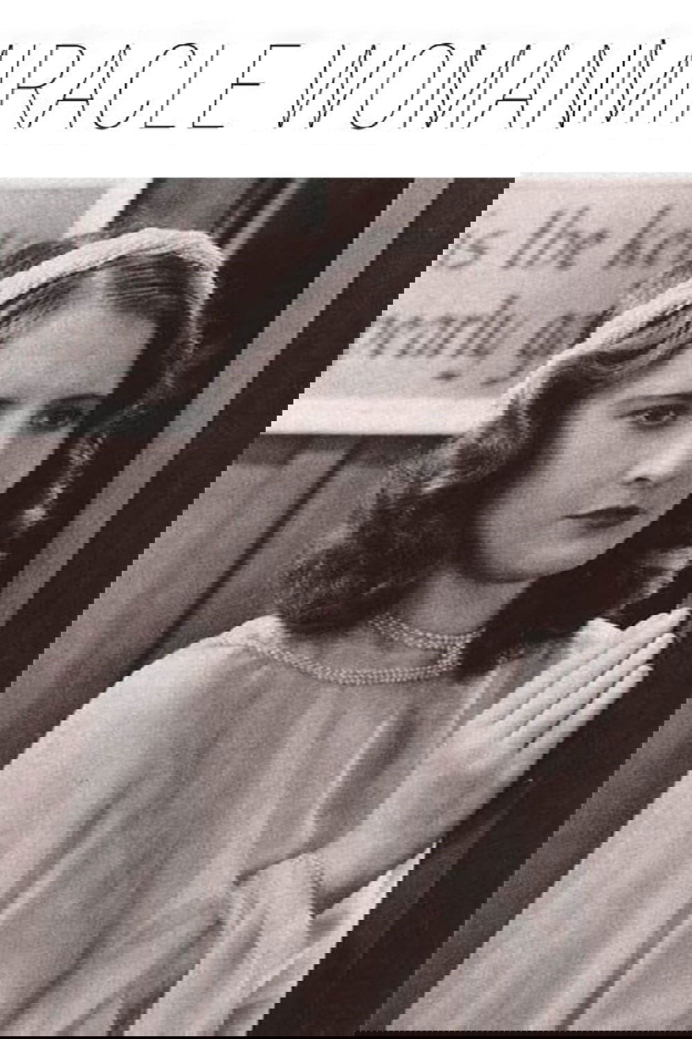 The Miracle Woman poster