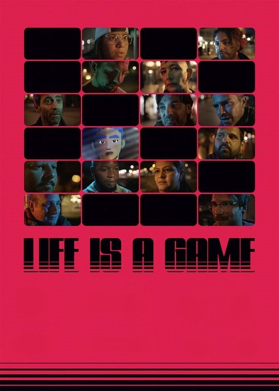 Life is a game poster