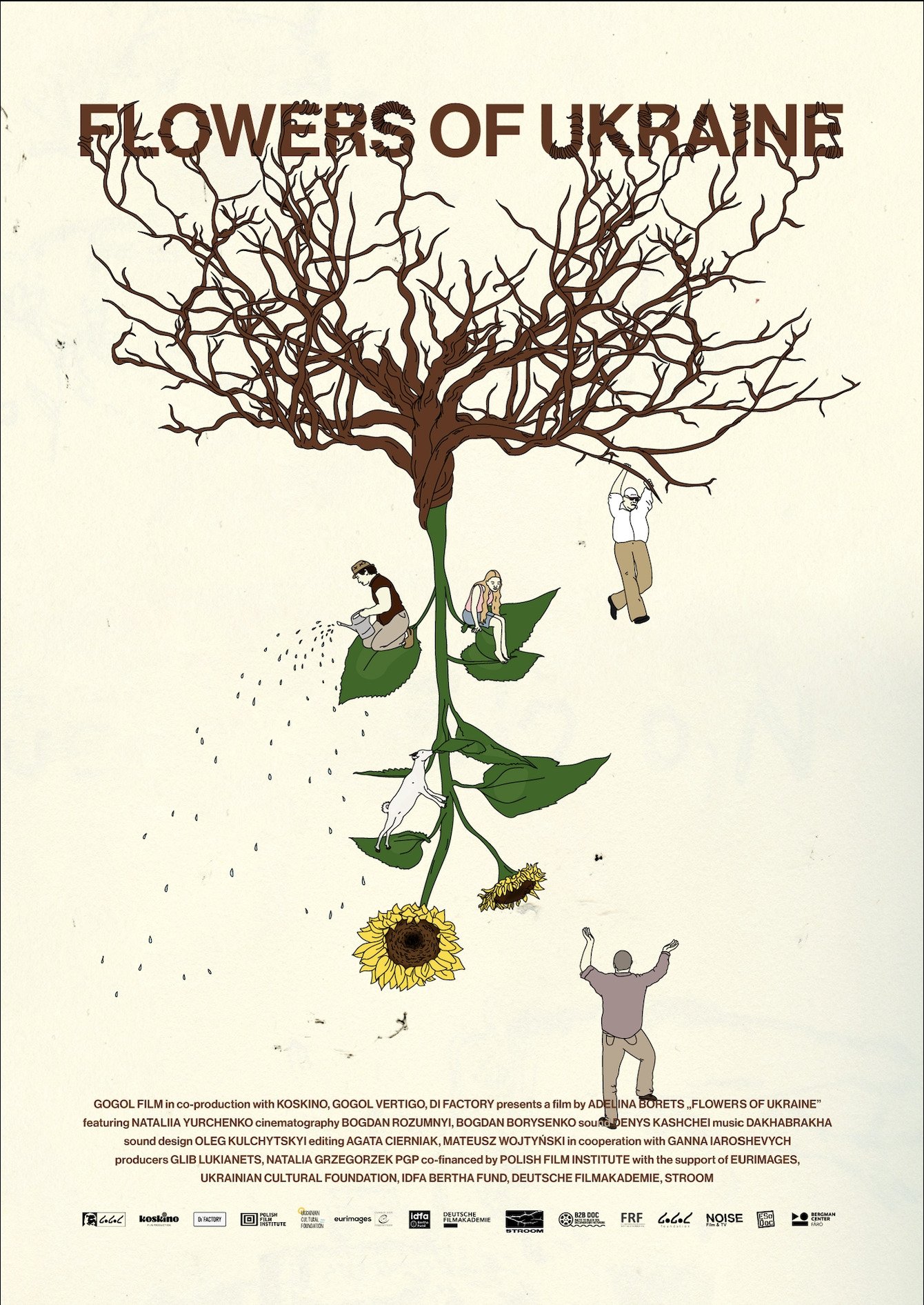 Flowers of Ukraine poster