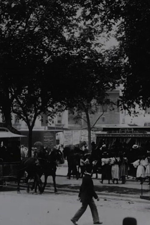 View on Boulevard, New York City poster