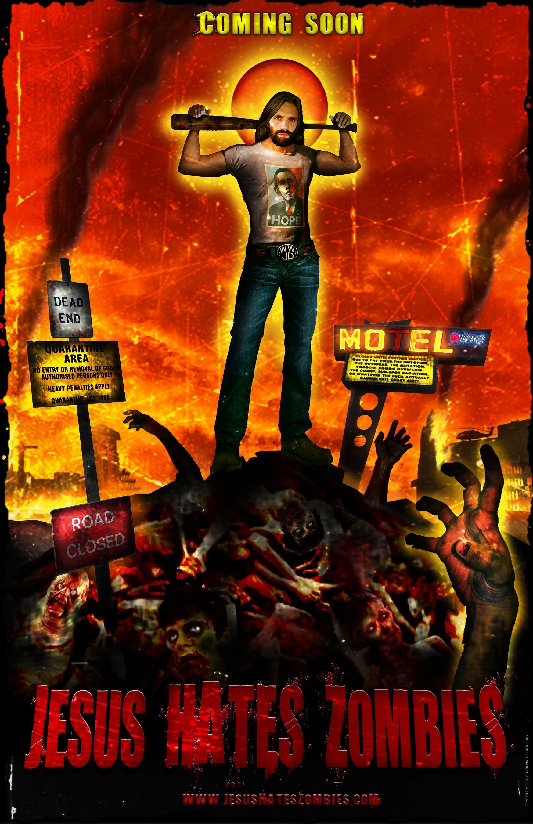 Jesus Hates Zombies poster