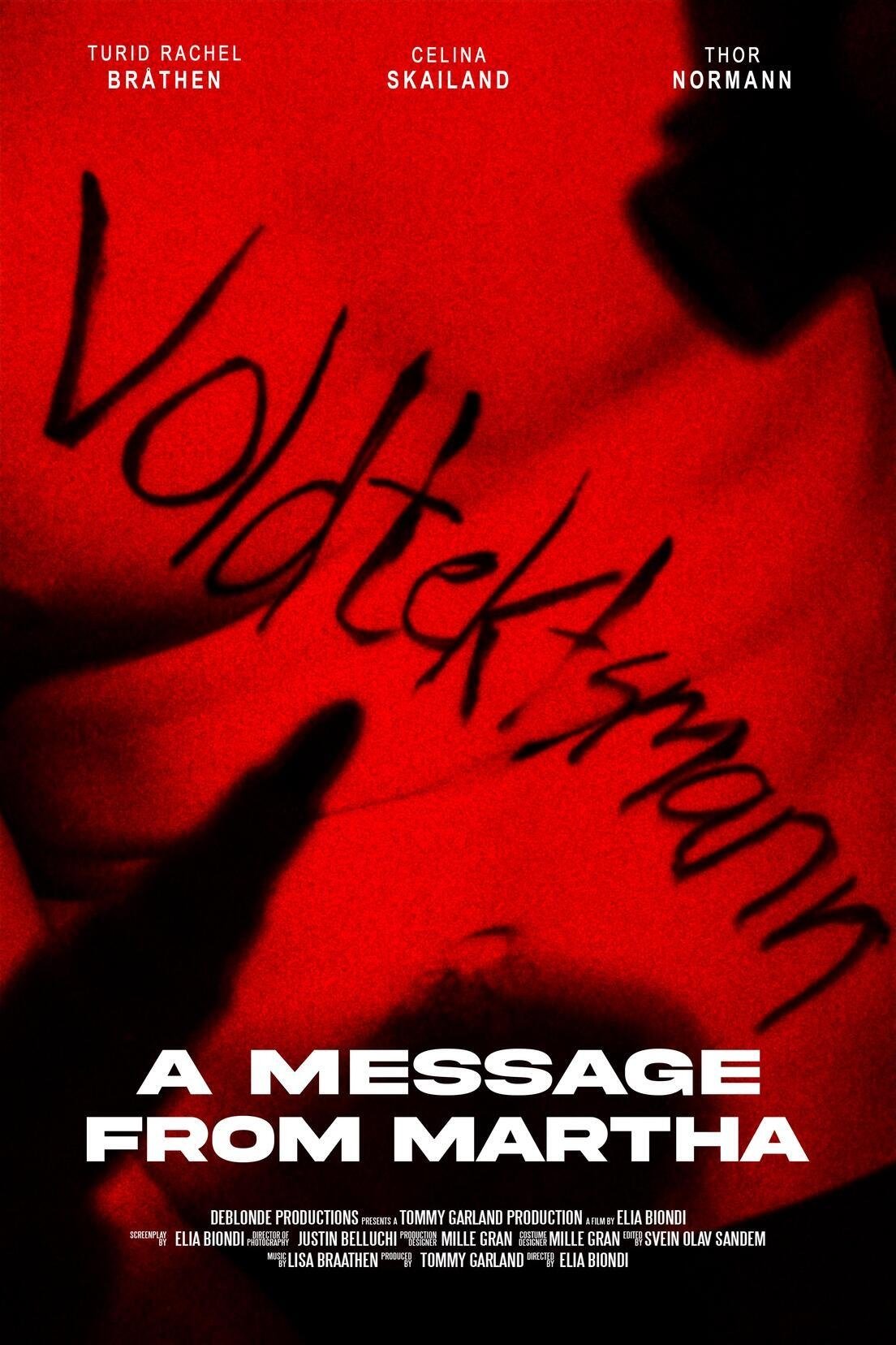 A Message from Martha poster