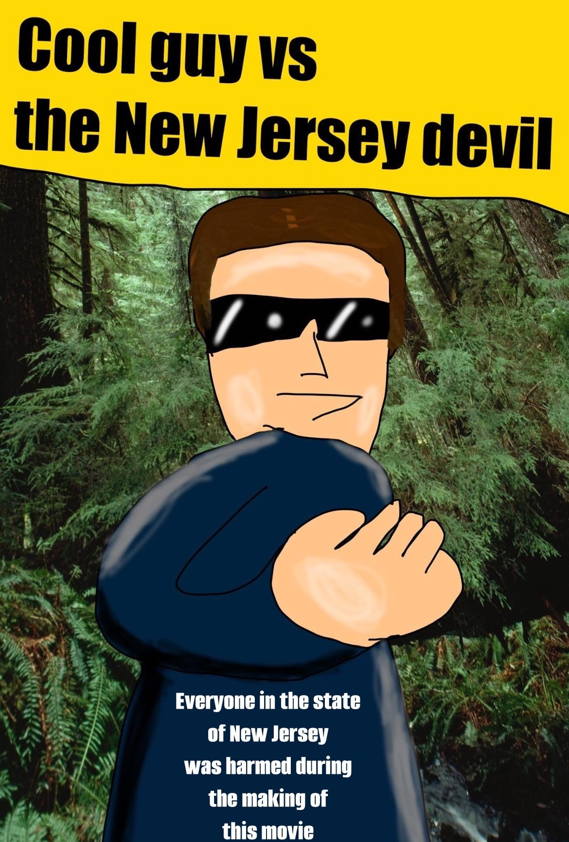 Cool Guy Vs The New Jersey Devil! poster