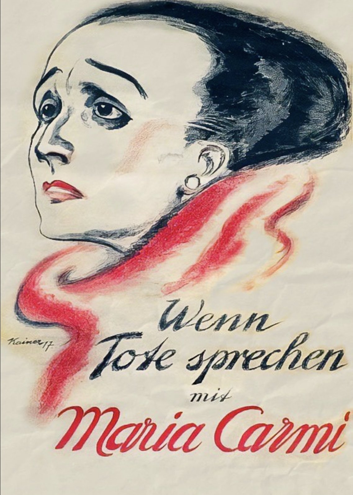 Wenn Tote sprechen poster
