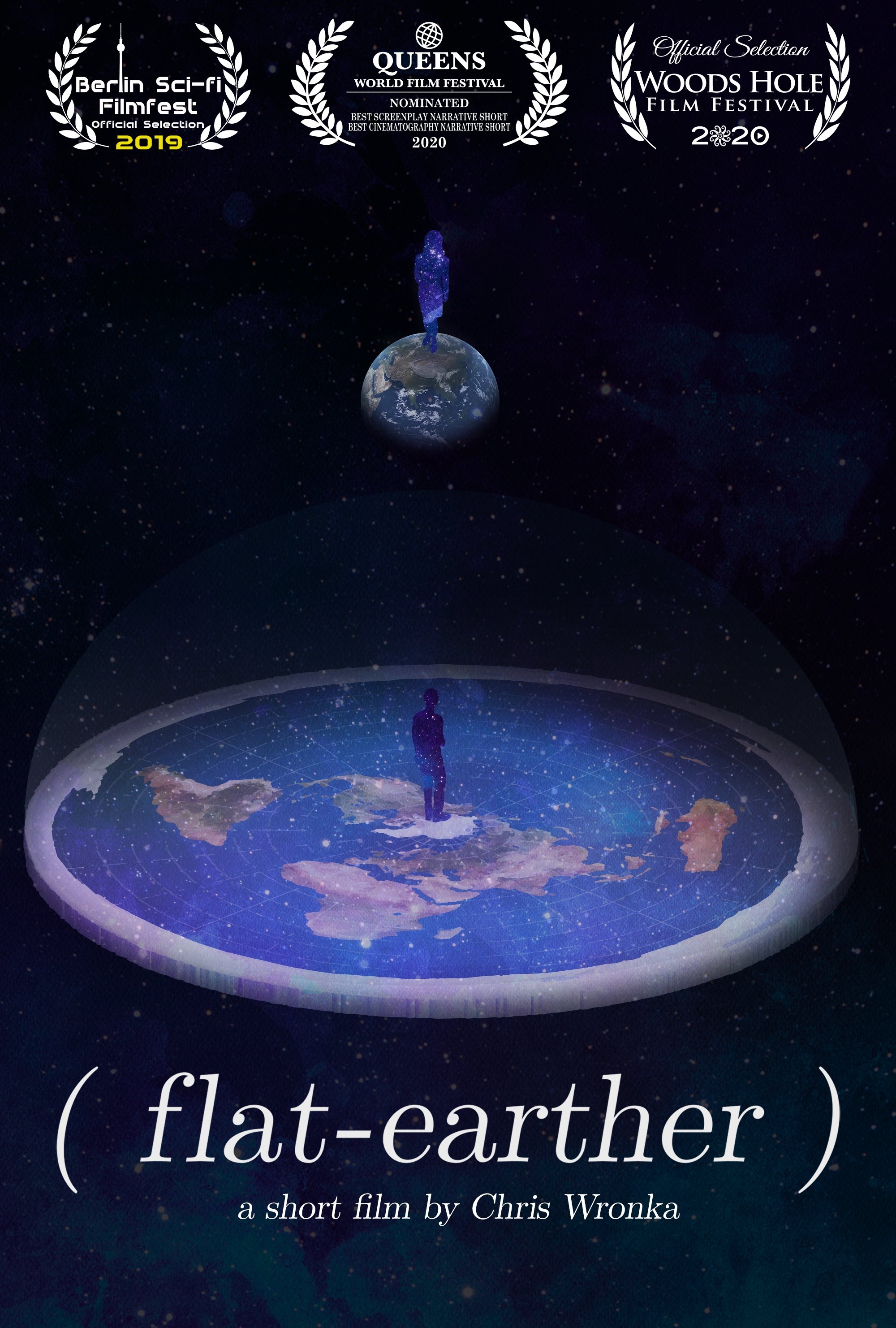 Flat-Earther poster