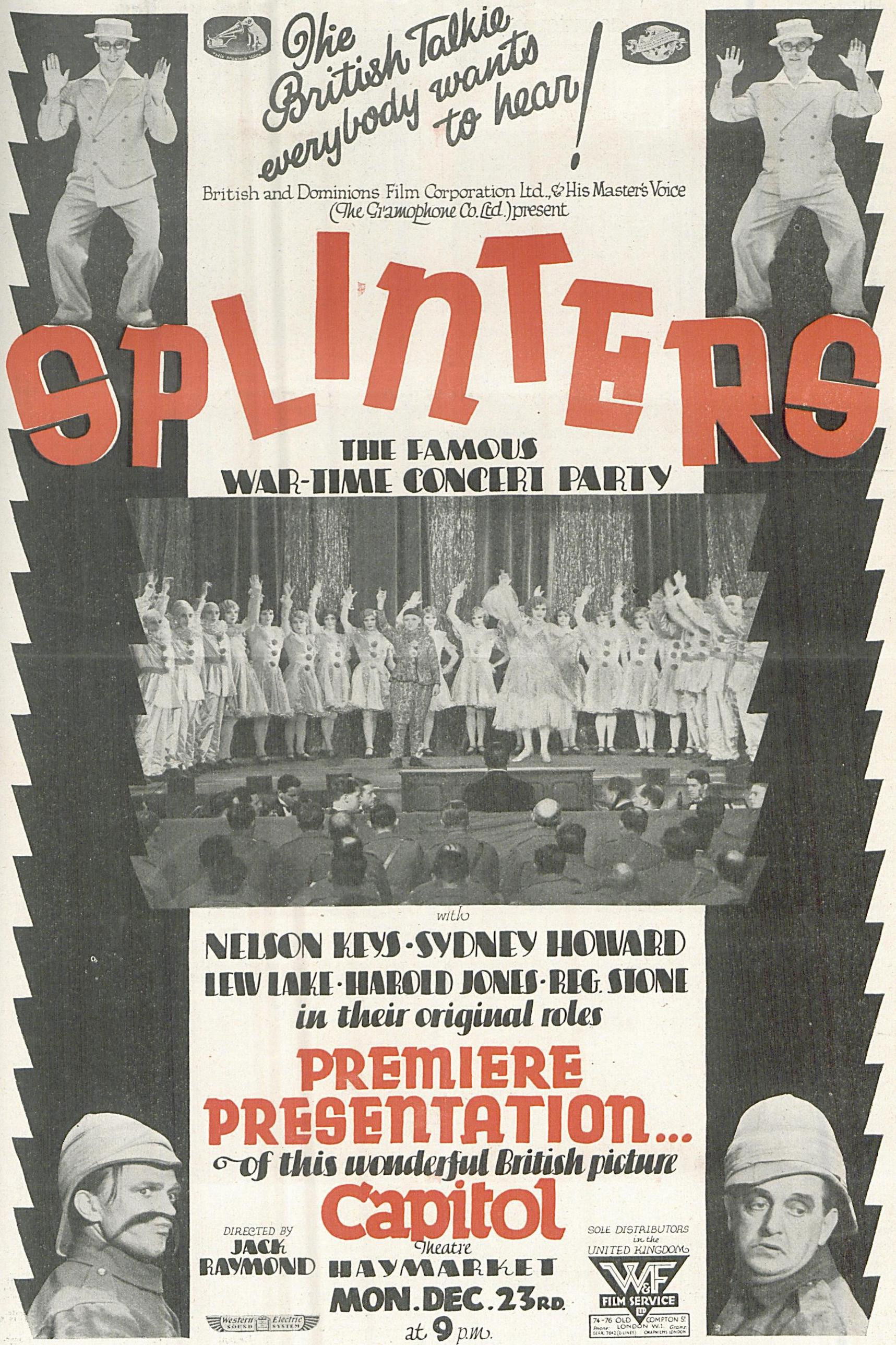 Splinters poster