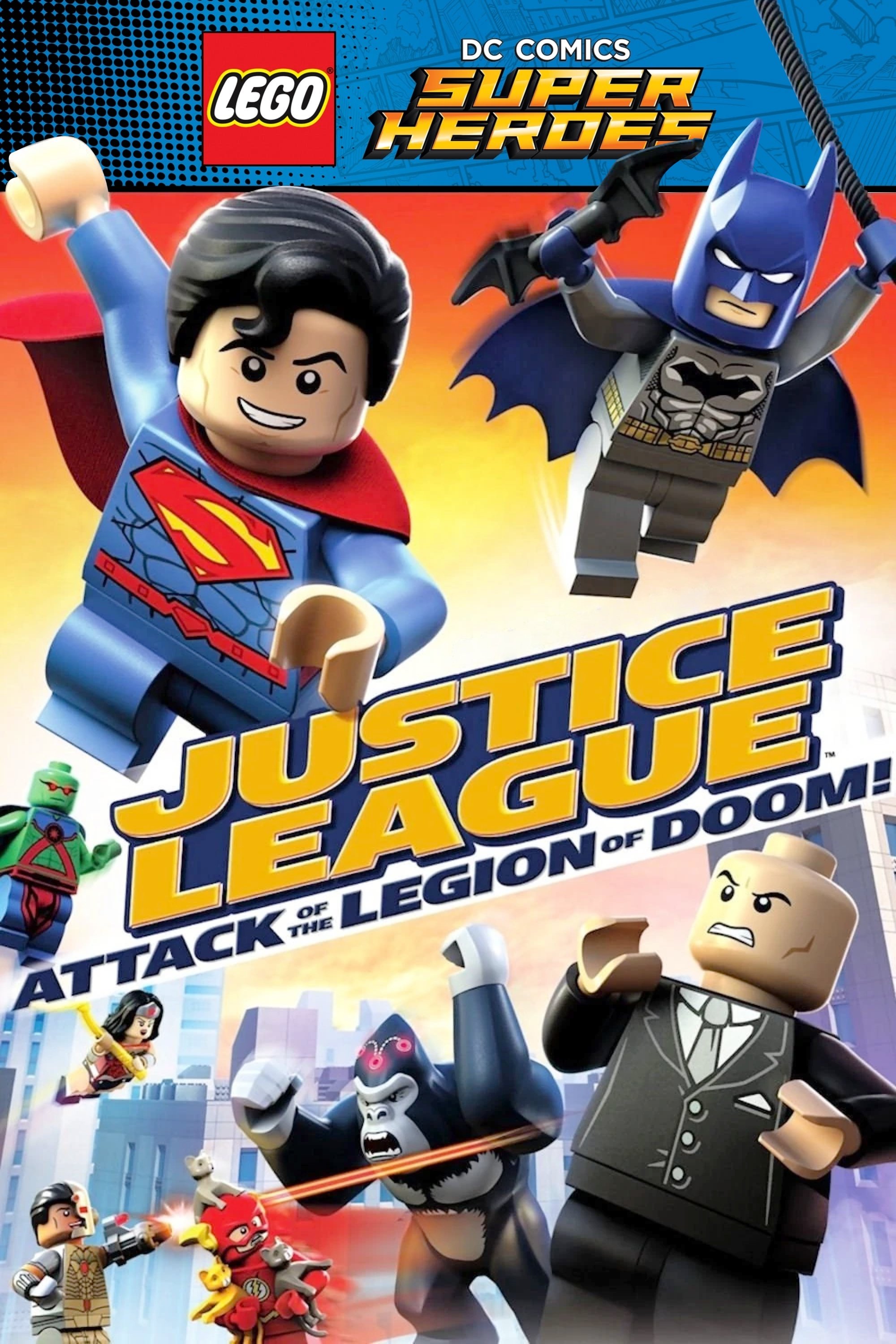 LEGO DC Comics Super Heroes: Justice League - Attack of the Legion of Doom! poster