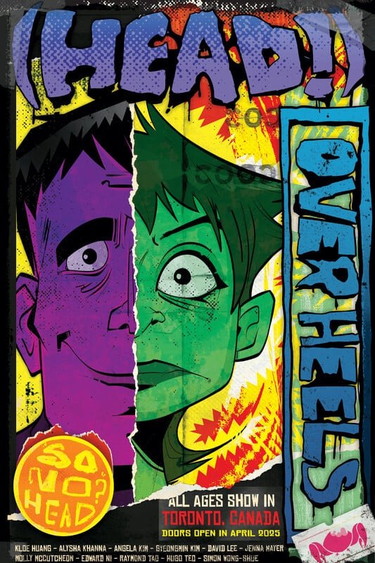 (HEAD!) Over Heels poster