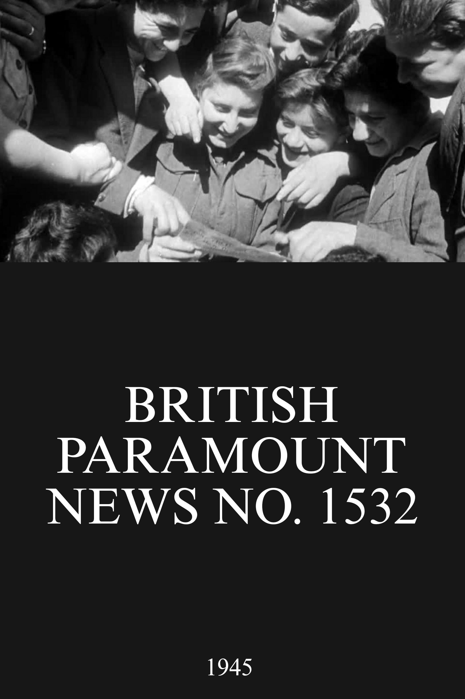 British Paramount News No. 1532 poster