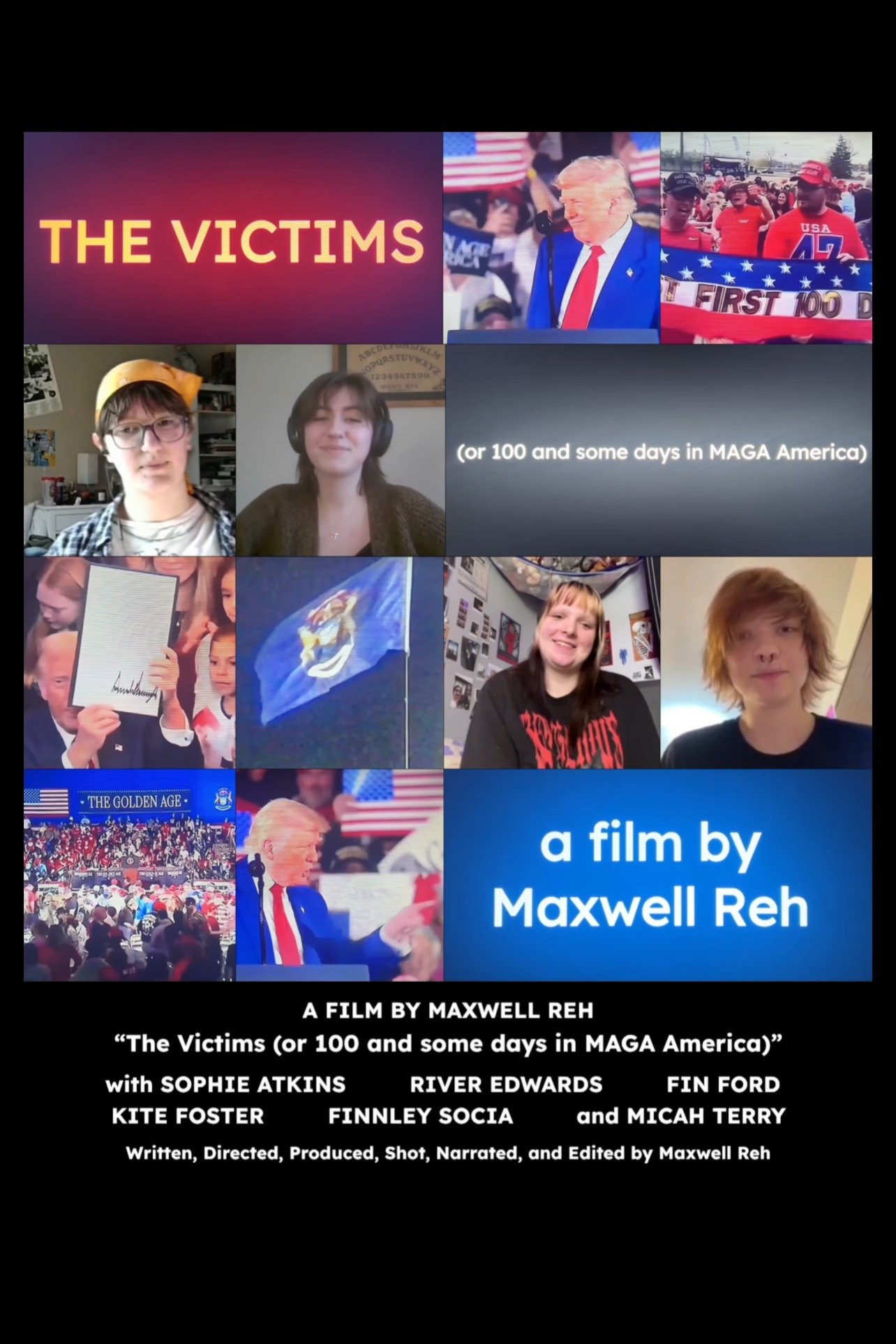 The Victims (or 100 and some days in MAGA America) poster