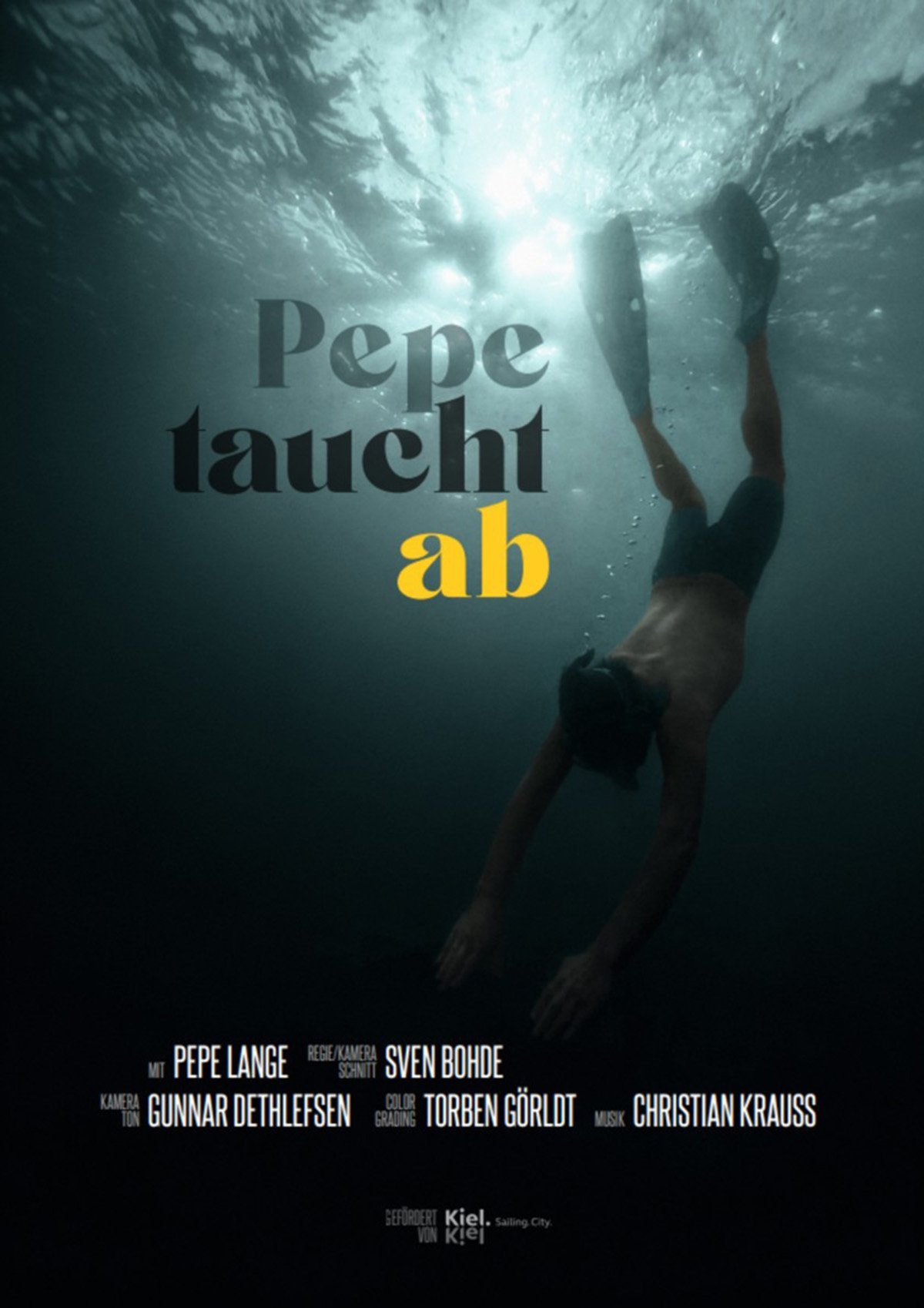 Pepe taucht ab poster