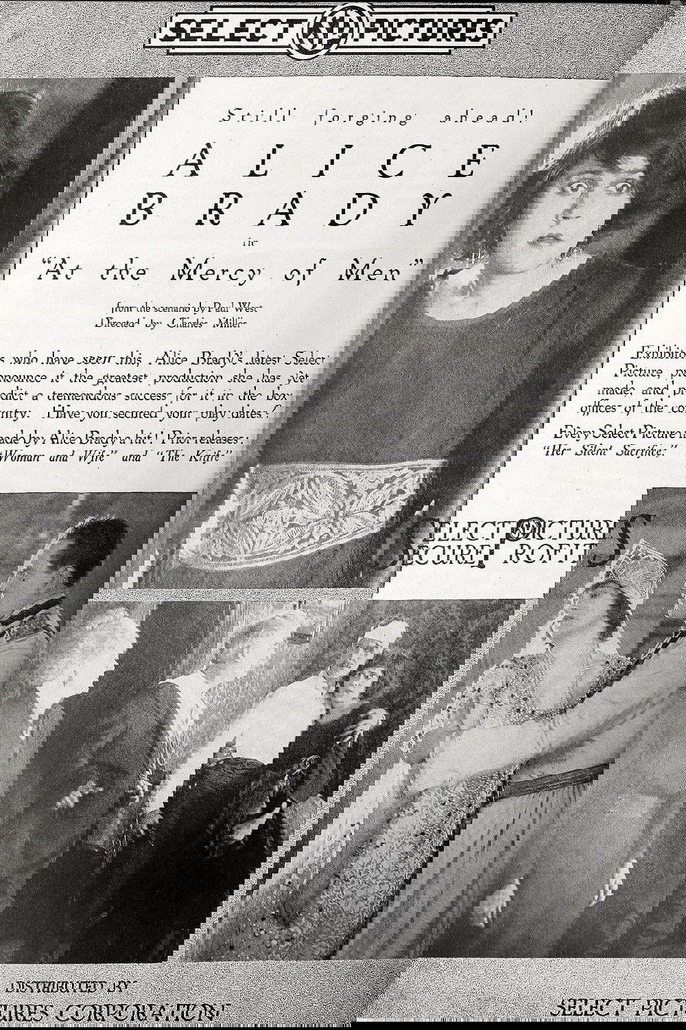 At the Mercy of Men poster