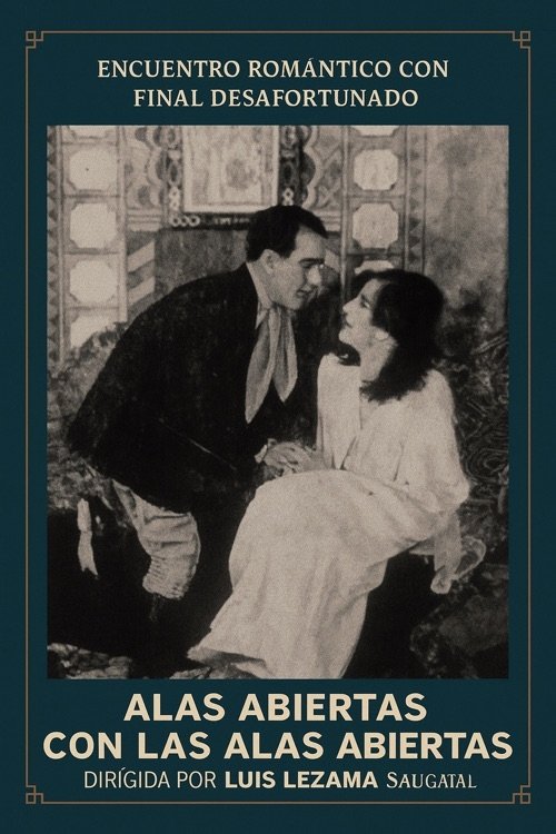 Alas abiertas poster