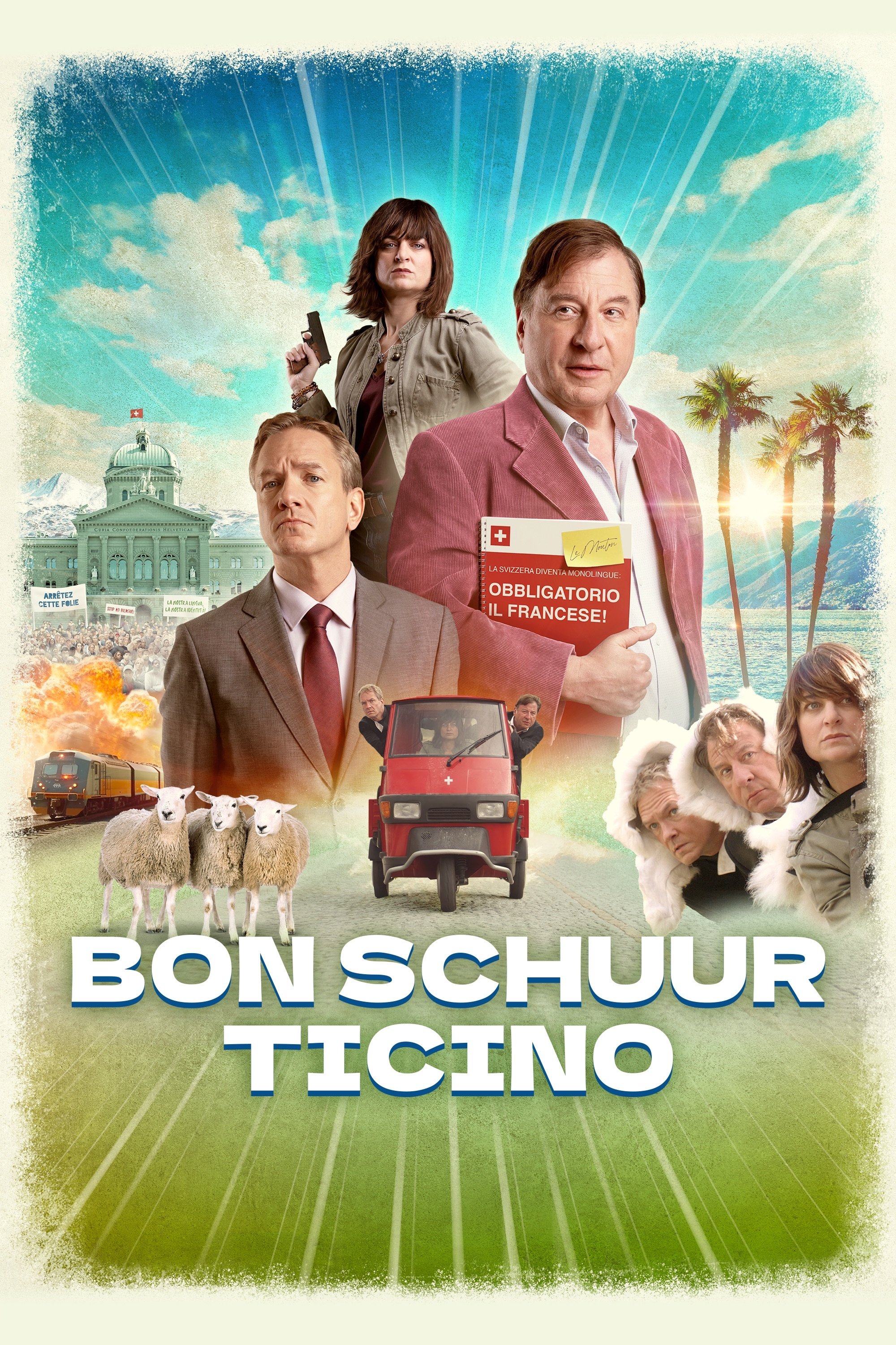 Bonjour Switzerland poster