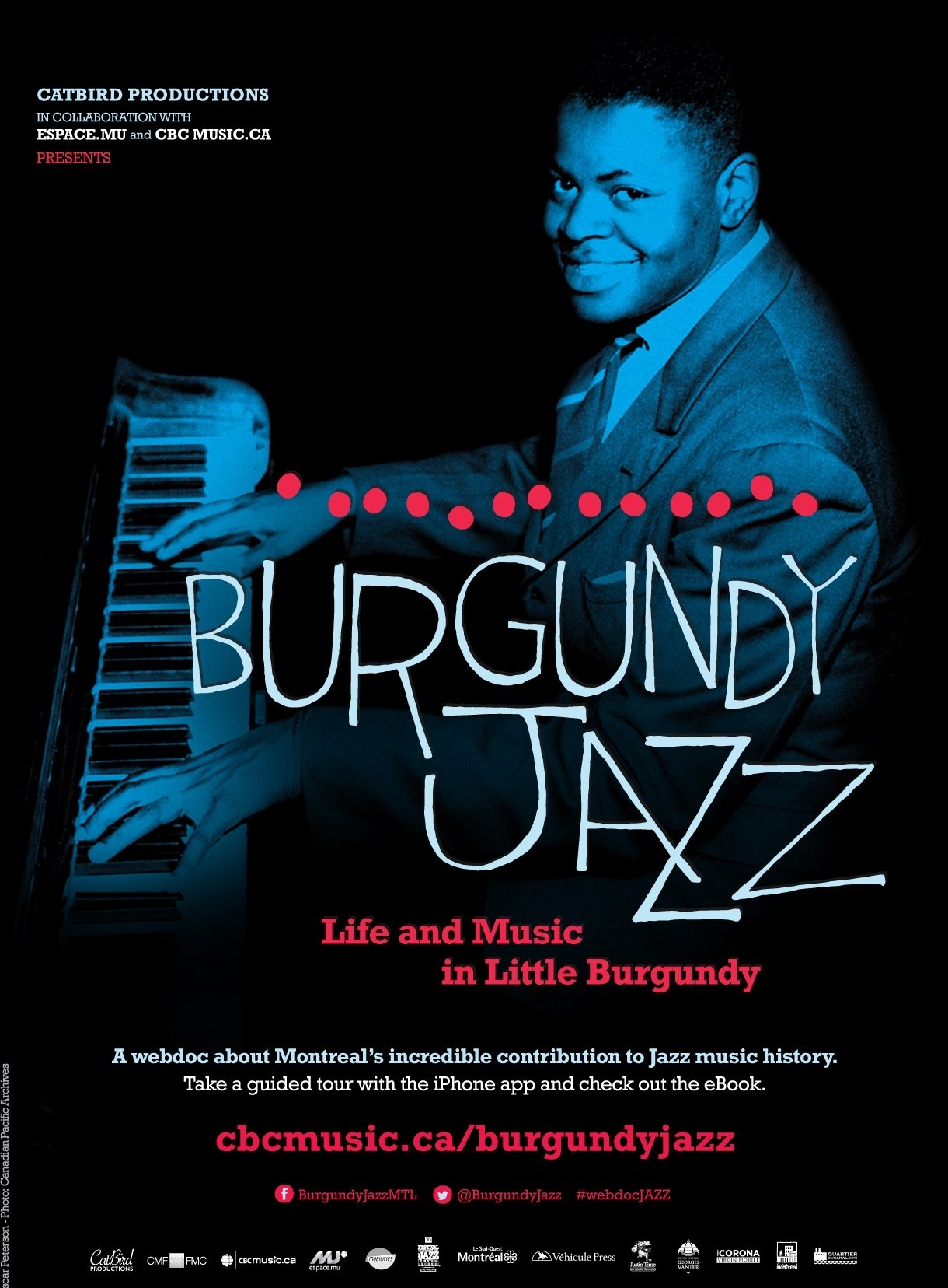 Burgundy Jazz poster