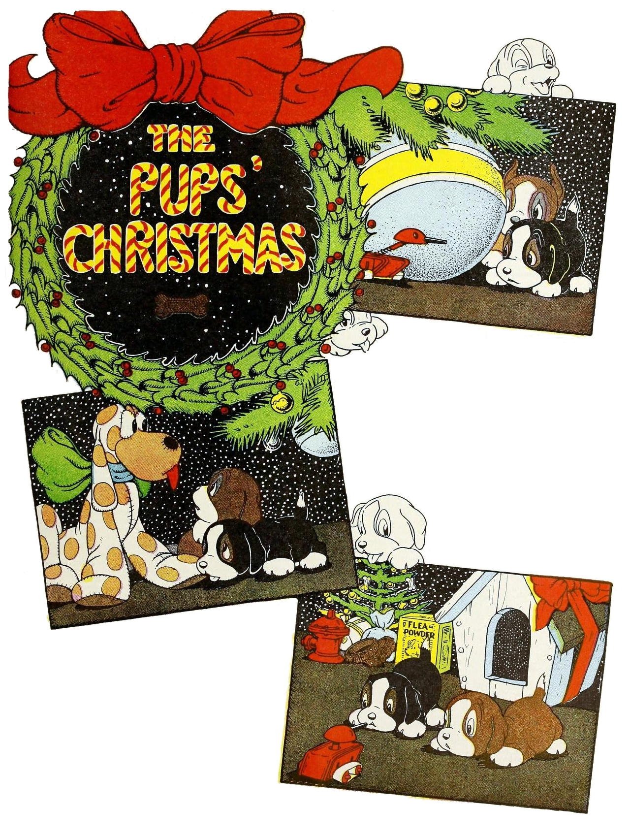 The Pups' Christmas poster