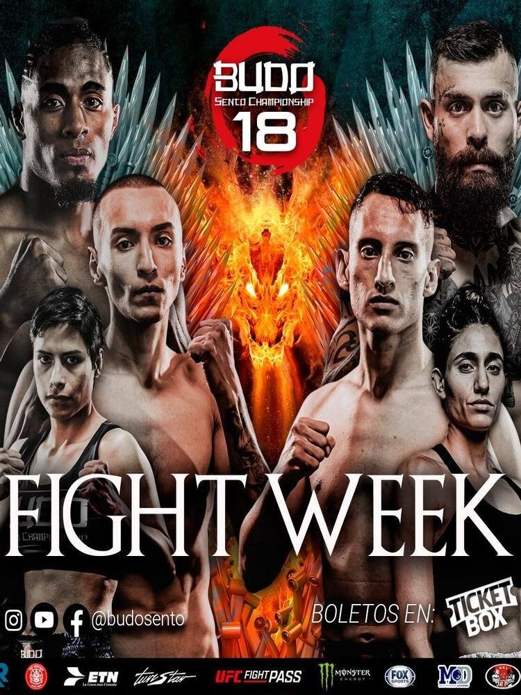 Budo Sento Championship 18 poster