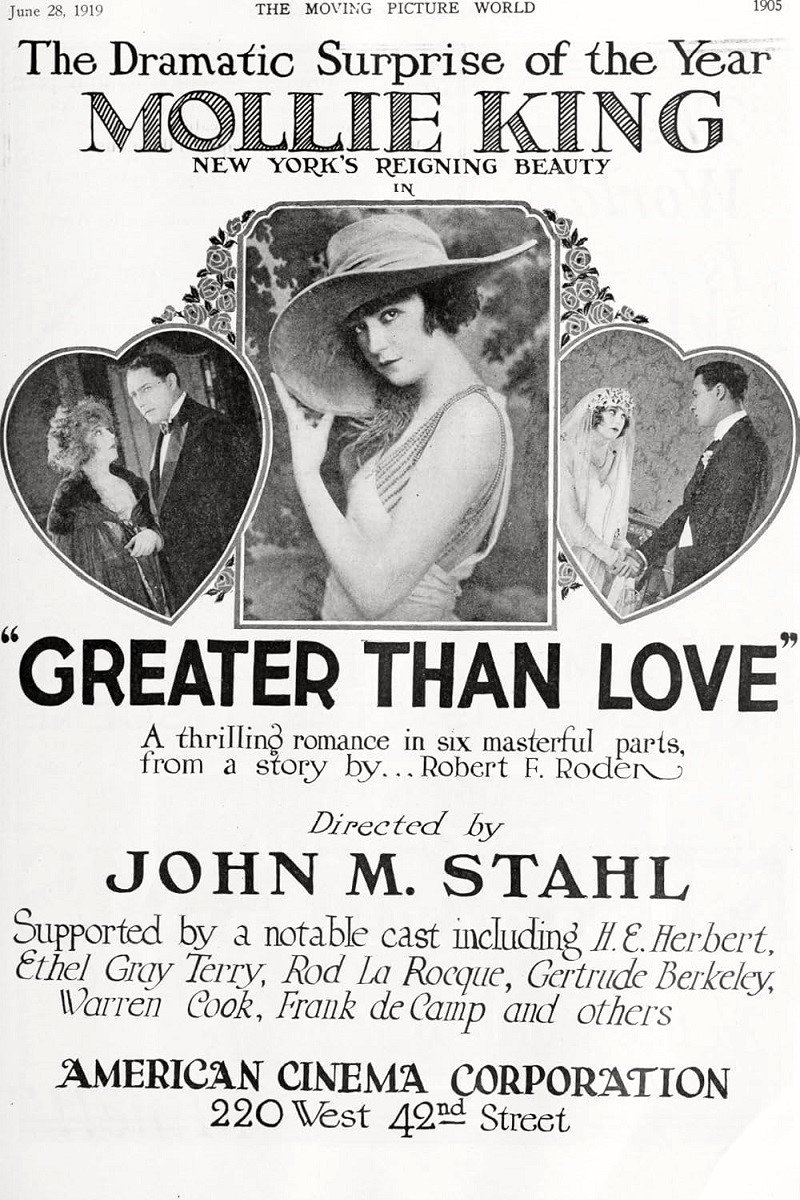 Greater Than Love poster