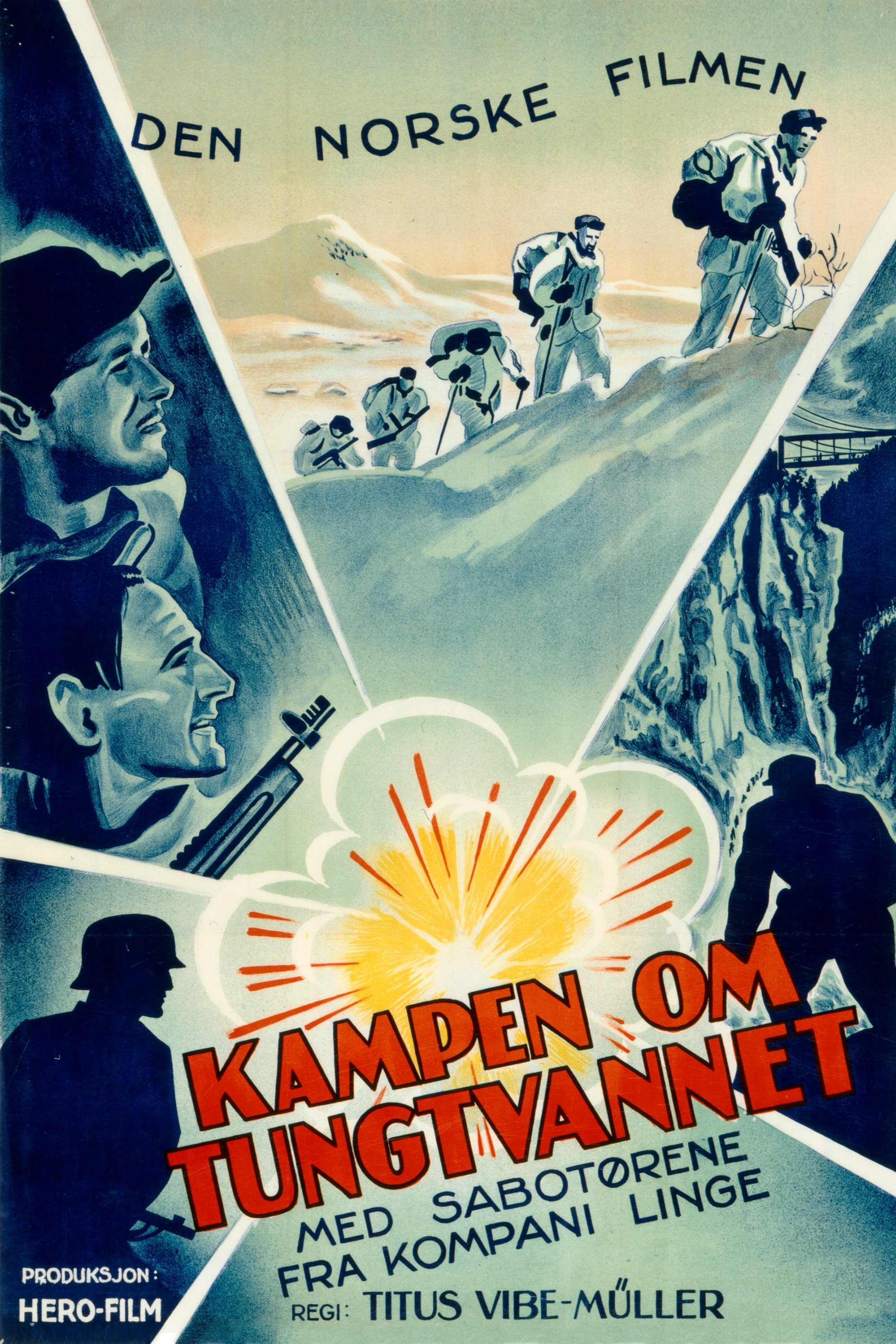 Operation Swallow: The Battle for Heavy Water poster