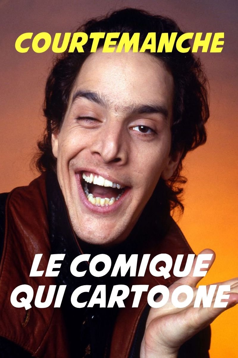 Courtemanche, le Comique qui cartoone poster