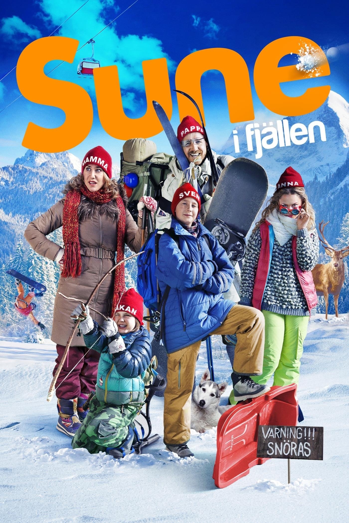 The Anderssons Rock the Mountains poster