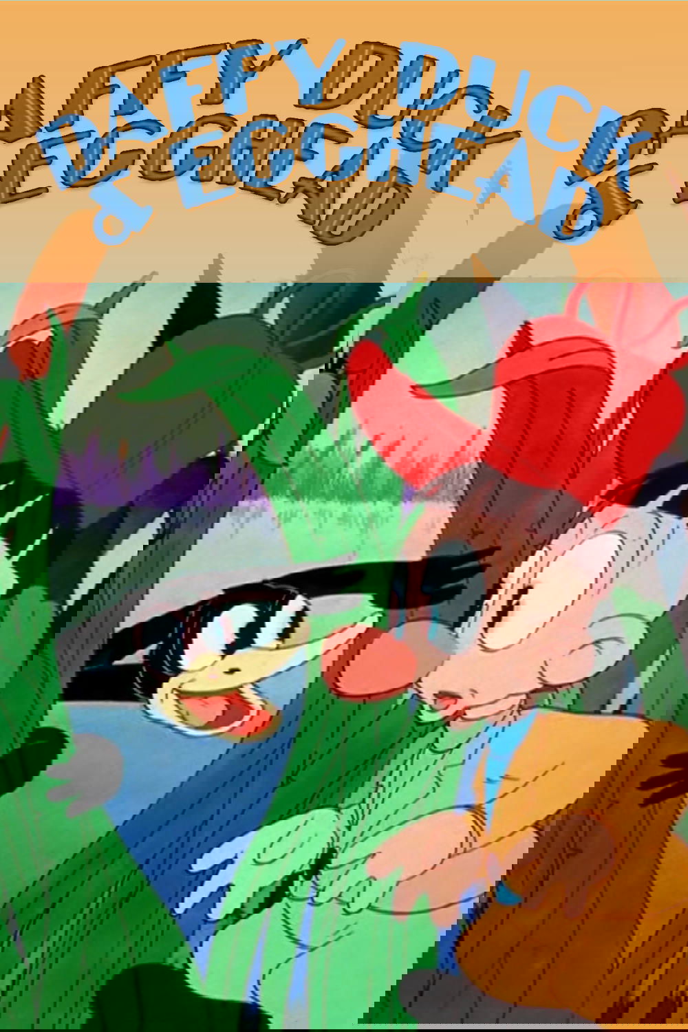 Daffy Duck & Egghead poster