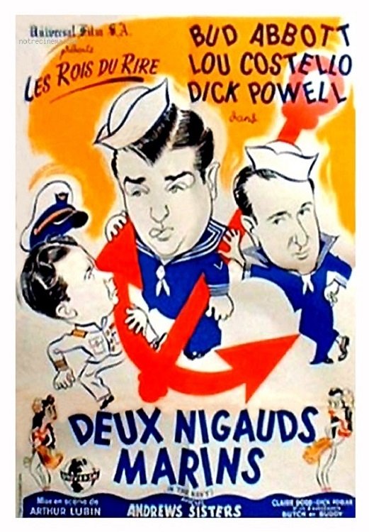 Affiche du film Deux nigauds marins
