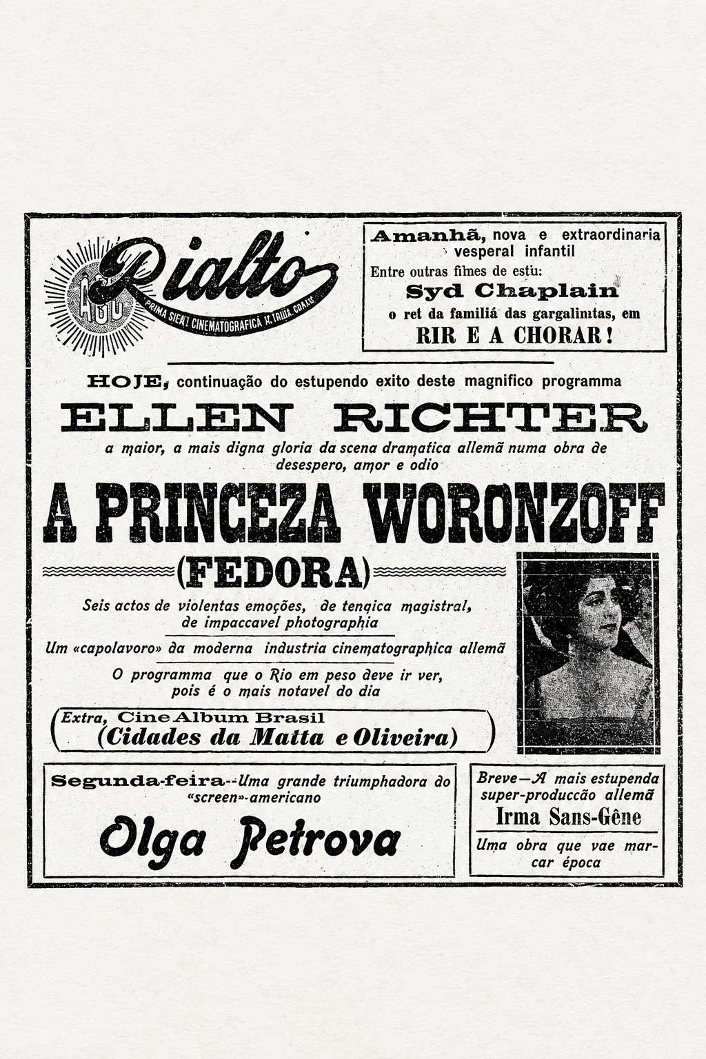 Die Fürstin Woronzoff