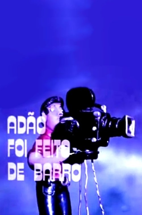 Poster de Adão foi feito de barro
