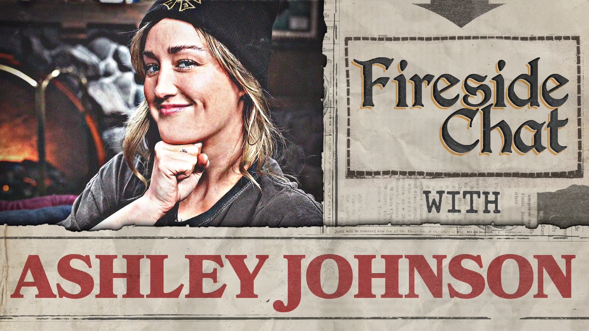 Fireside Chat LIVE with Ashley Johnson