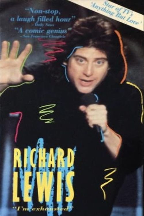 Richard Lewis: I'm Exhausted Poster