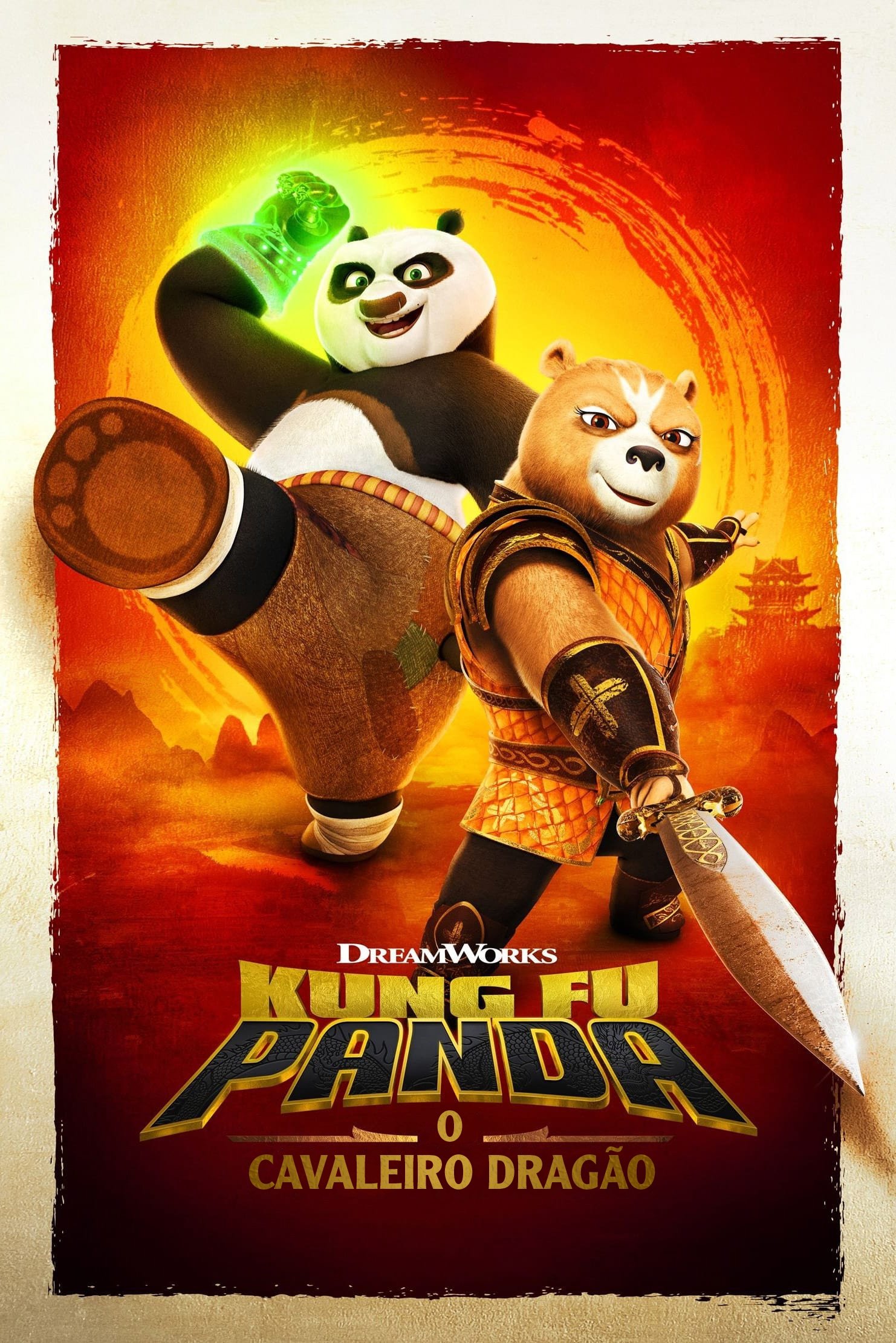 Poster de Kung Fu Panda: O Cavaleiro Dragão