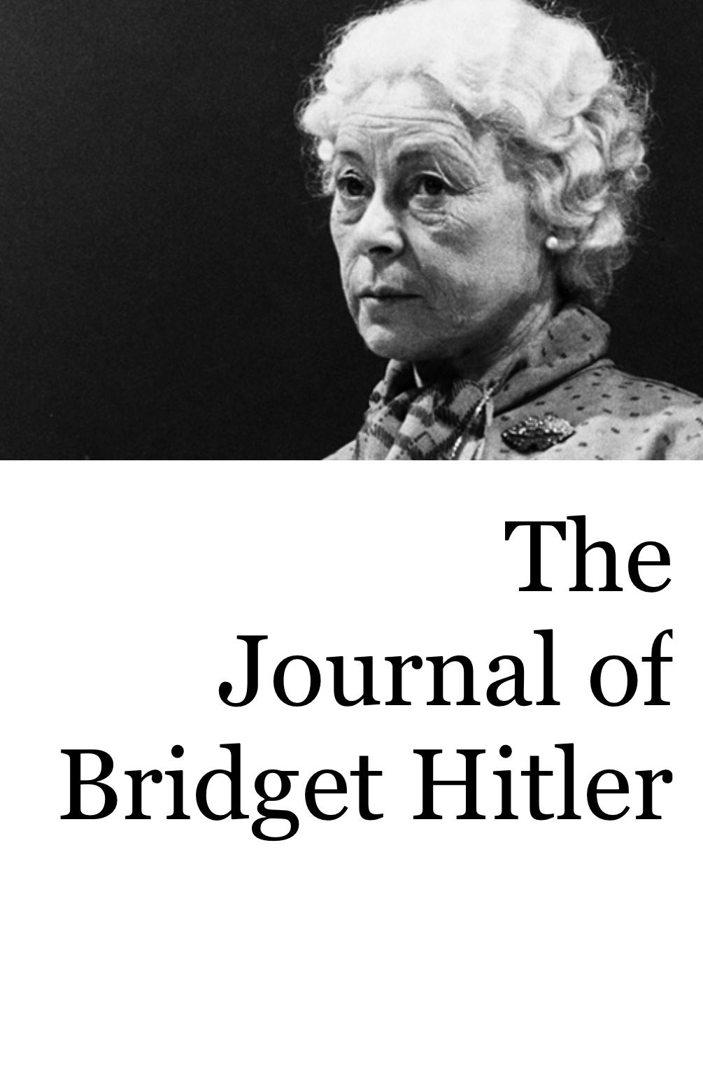 Affiche du film The Journal of Bridget Hitler