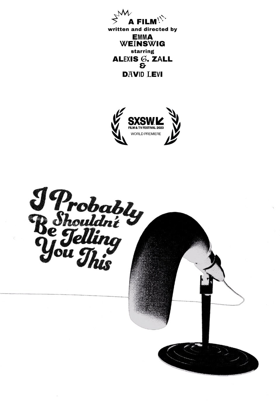 Poster de I Probably Shouldn't Be Telling You This