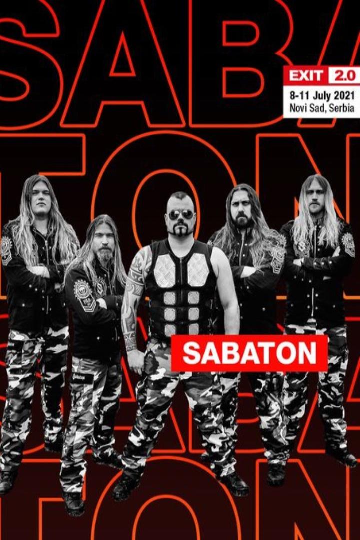 Poster de Sabaton - Exit Festival 2021 Livestream