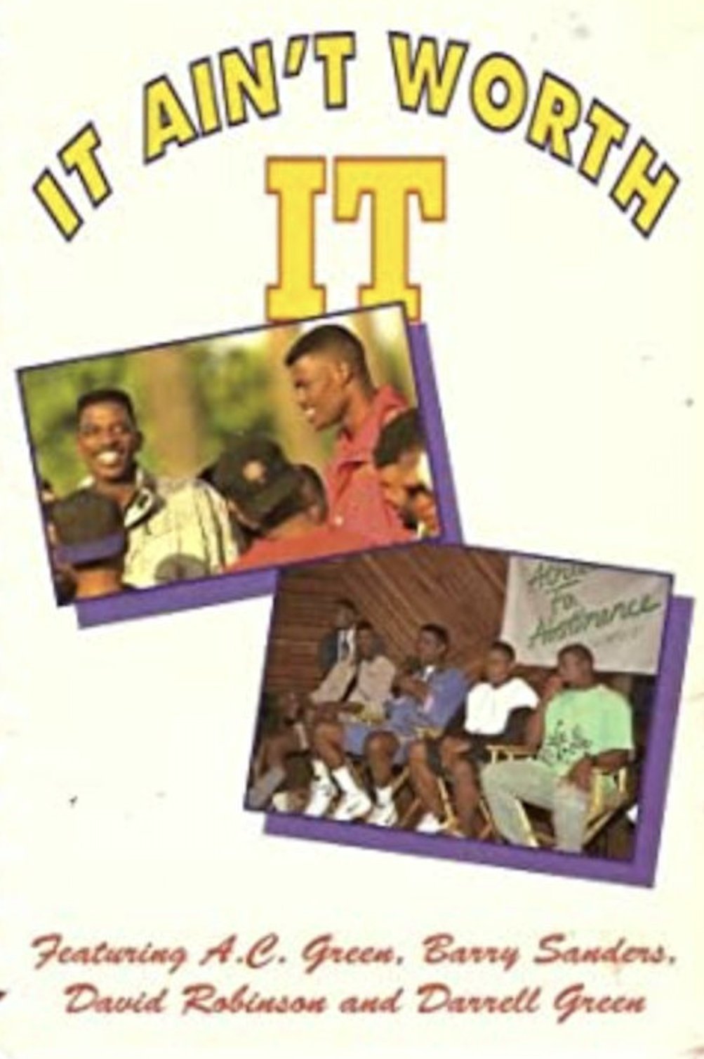 Poster de It Ain't Worth It: Athletes For Abstinence
