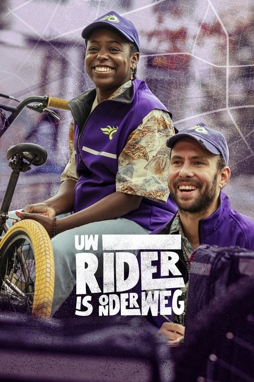 Poster de Uw rider is onderweg