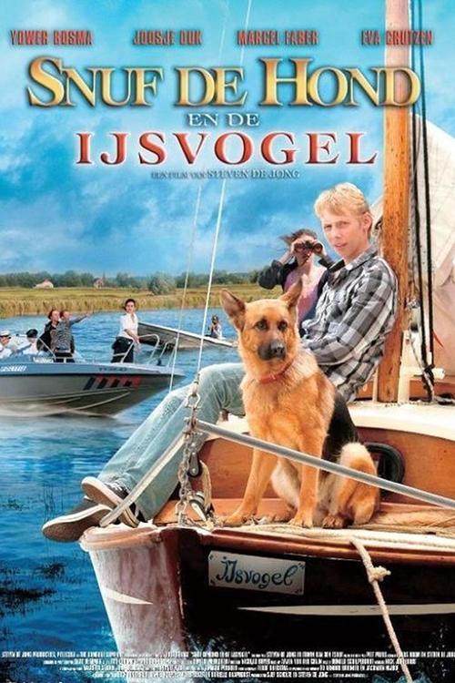 Poster de Snuf de Hond en de IJsvogel