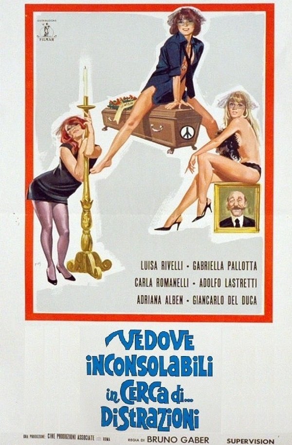 Poster de Vedove inconsolabili in cerca di... distrazioni