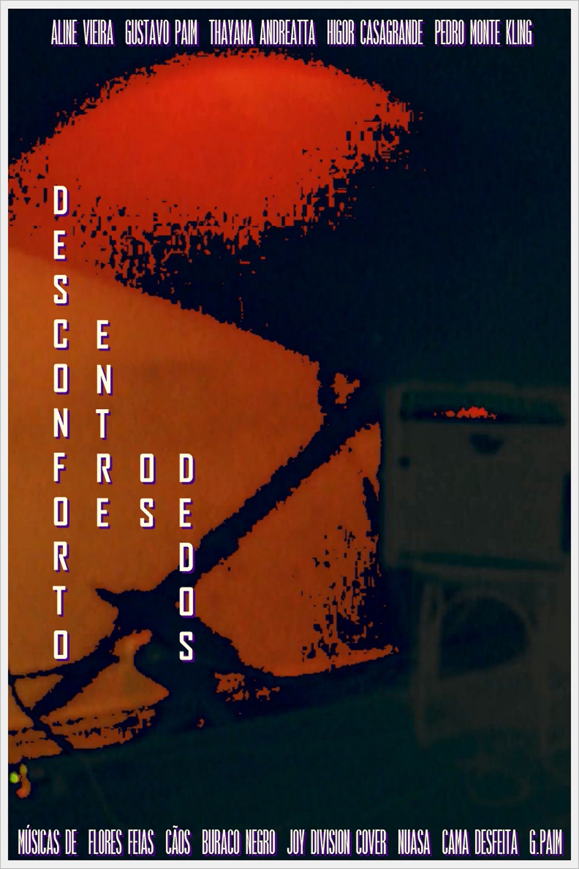Poster de Desconforto Entre os Dedos