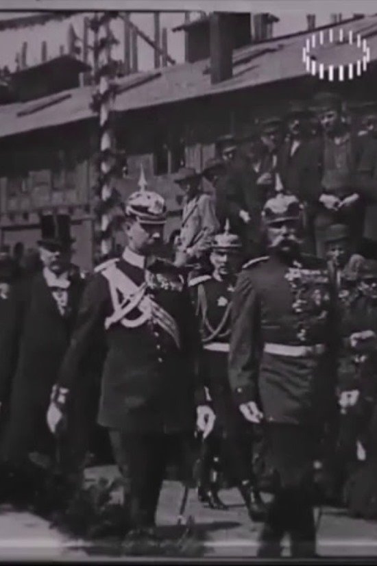Poster de Kaiser Wilhelm II. beim Besuche der Vulkan-Werft in Stettin am 4. Mai 1897