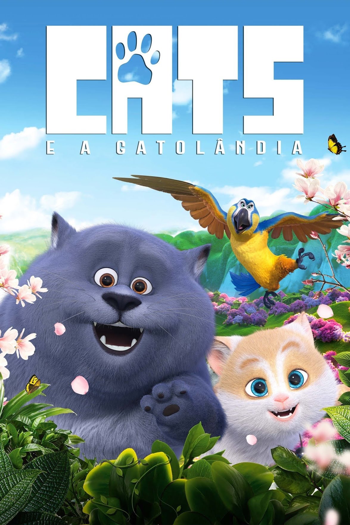 Poster de Cats e a Gatolândia