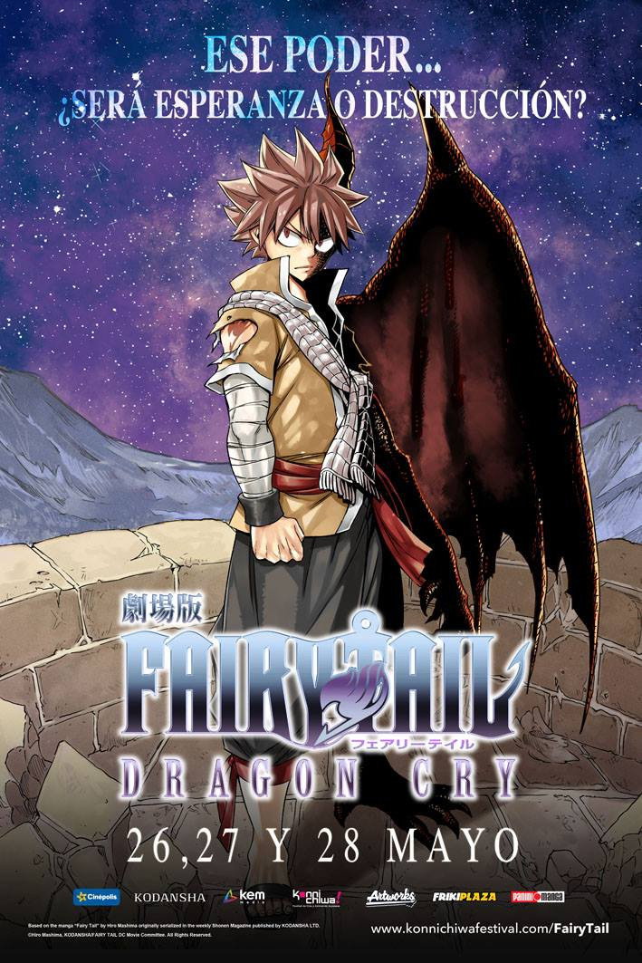La búsqueda del destructivo bastón Dragon Cry por parte del Gremio Fairy Tail obliga al asesino de dragones Natsu a someterse a una peligrosa transformación.