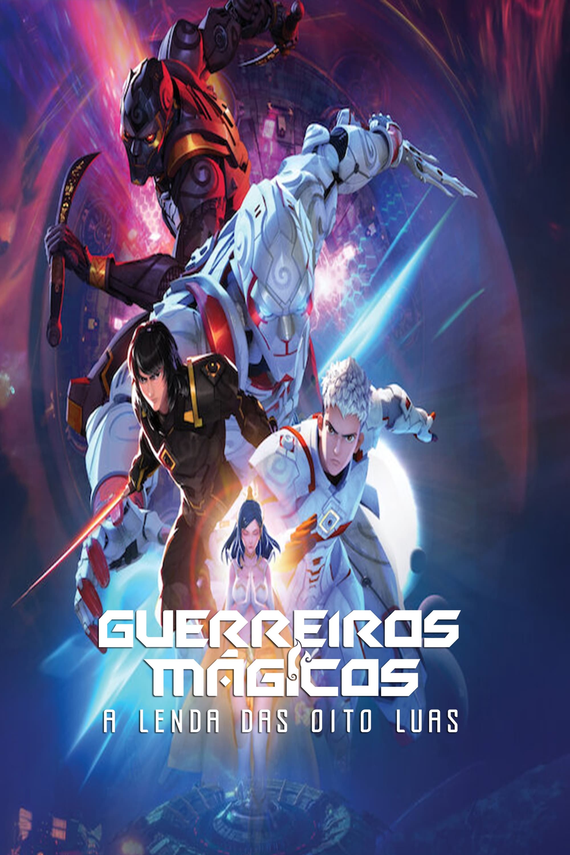 Poster de Guerreiros Mágicos: A Lenda das Oito Luas