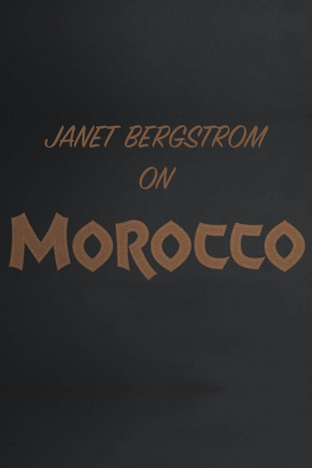 Poster de Crazy Love: Janet Bergstrom on Josef von Sternberg's 'Morocco'