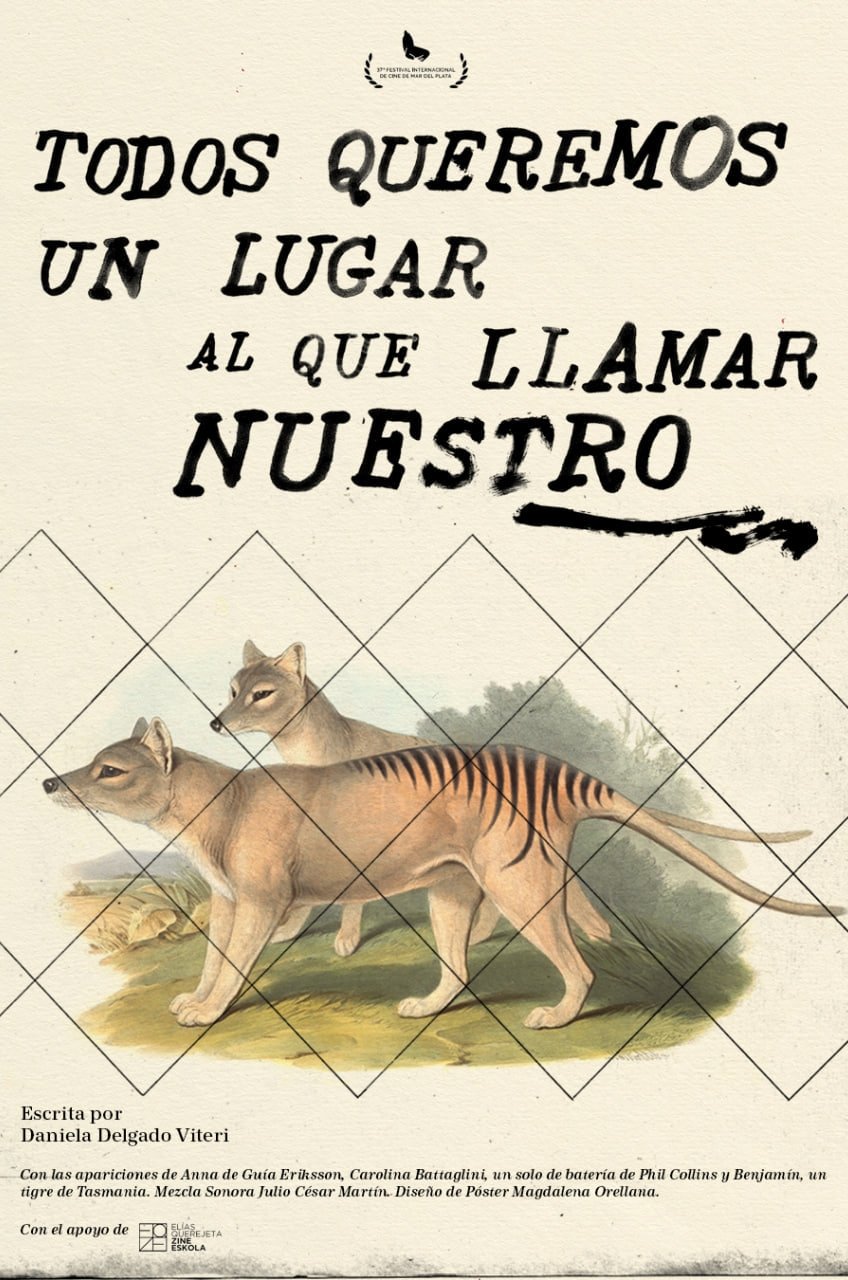 Poster de Todxs queremos un lugar al que llamar nuestro