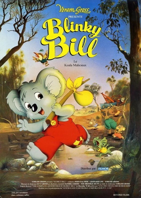Affiche du film Blinky Bill, le koala malicieux
