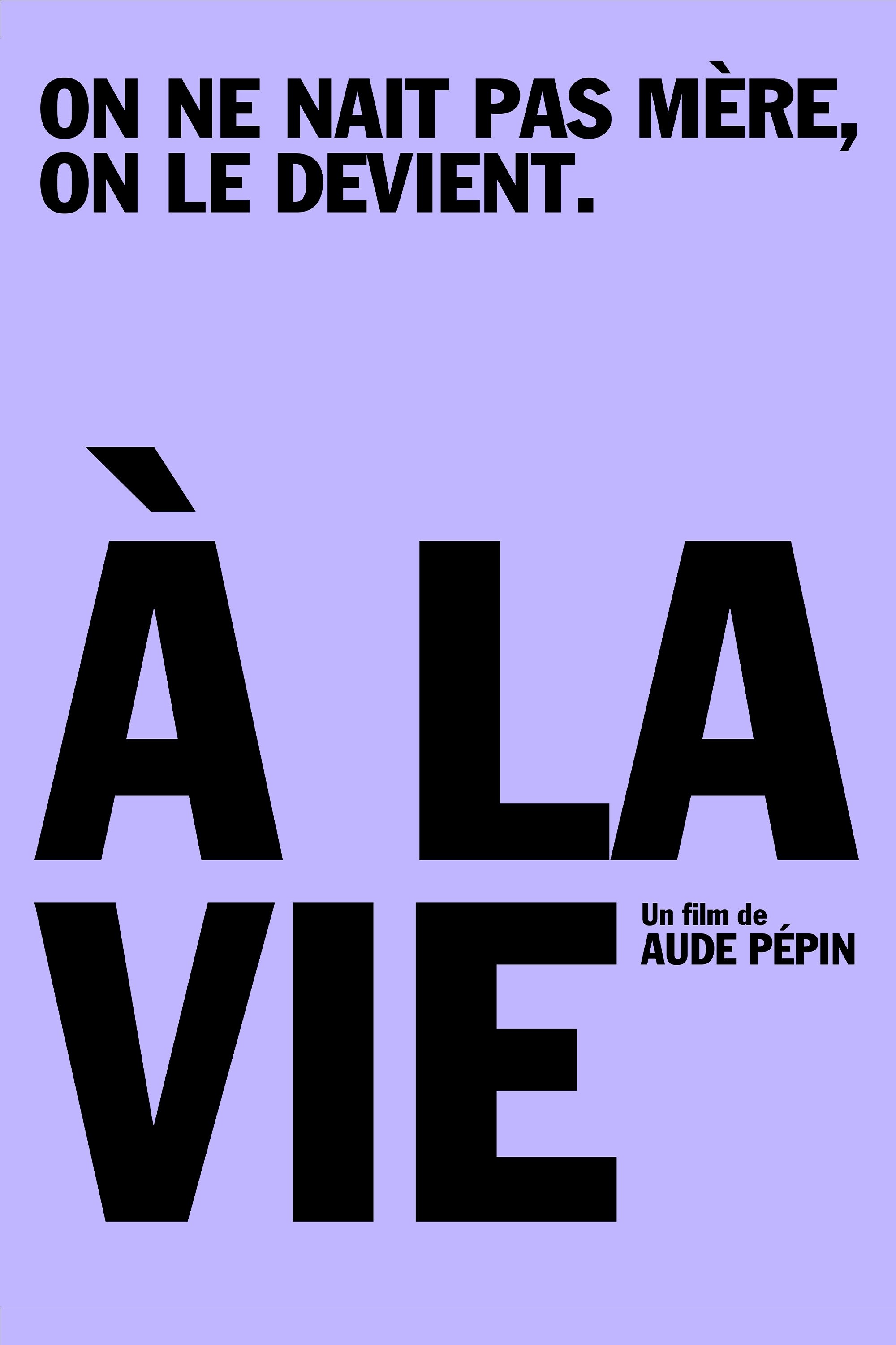 Poster de À la vie